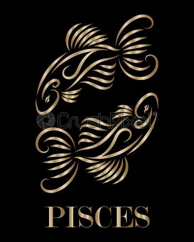 Aquarius Zodiac Line Art Vector Eps 10 Stock Vector 2060942 Crushpixel