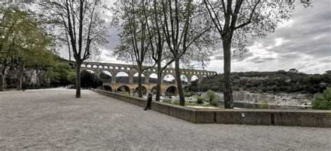 Aire Camping Car Park De Remoulins Pont Du Gard In Remoulins Promobil