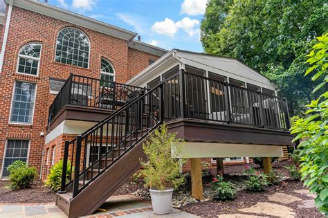 Gorgeous Oakton Home Gym & Screened Porch Additions