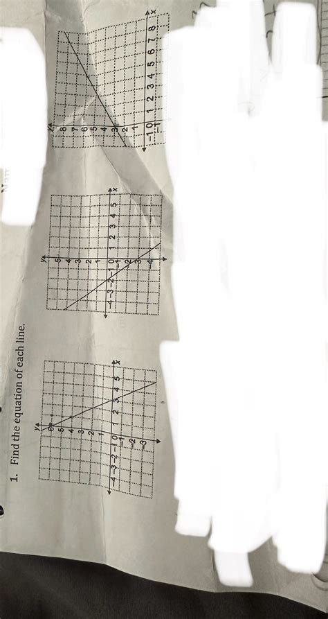 1 Find The Equation Of Each Line StudyX