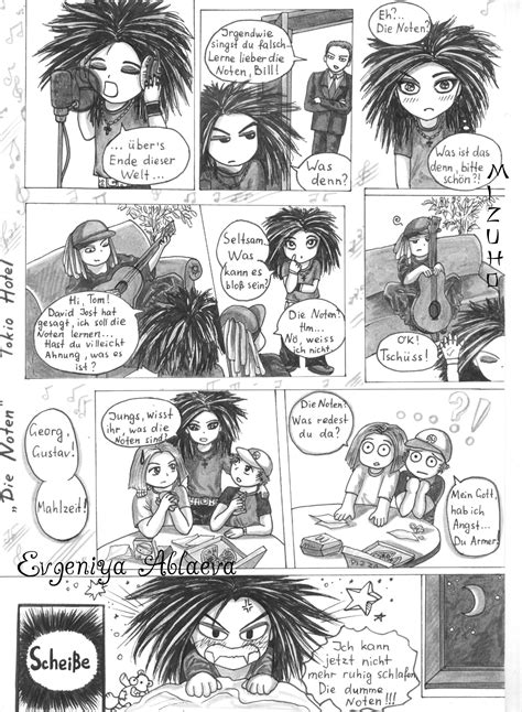 Manga Tokio Hotel By Mizuho Sensei On Deviantart