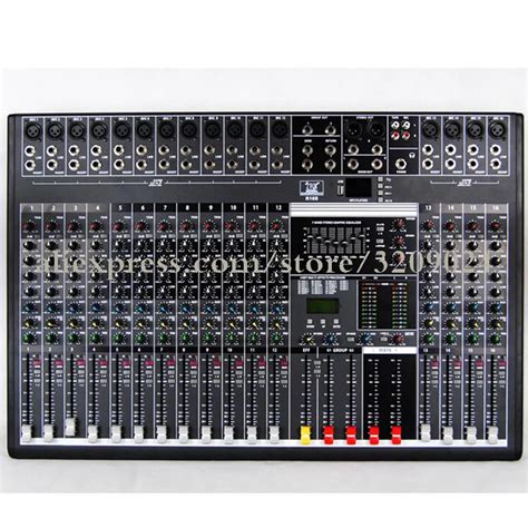 Professional Mixer 16 Channel Bluetooth USB Stage Karaoke Conference ...