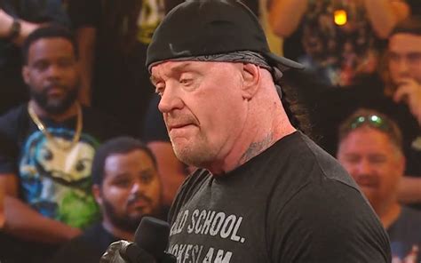 The Undertaker Returns During October Wwe Nxt