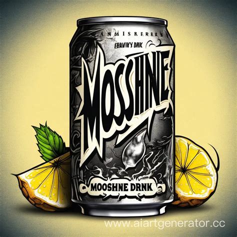 Energizing Moonshine Flavored Energy Drink for a Boosted Night | AI Art ...