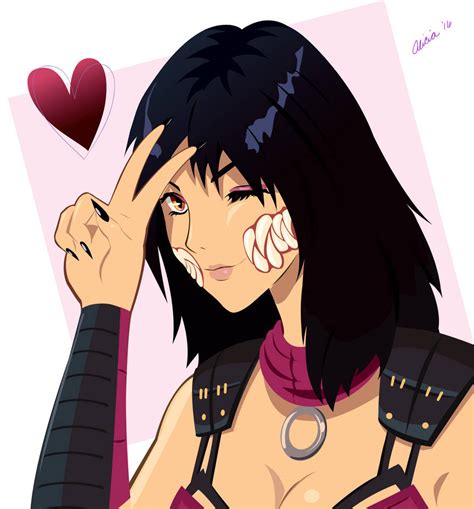 Mortal Kombat X Anime Mileena By Sereneseptember On Deviantart