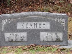 Velma Irene Ratterree Keahey M Morial Find A Grave