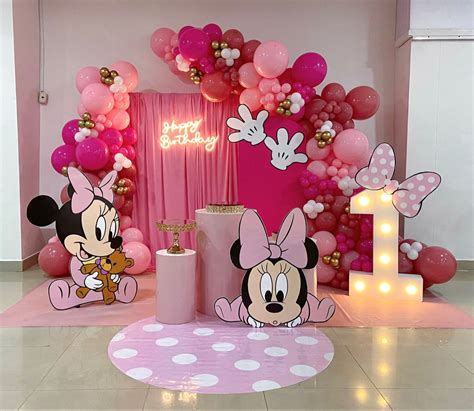 Minnie Mouse Birthday Party Minnie Mouse Birthday Decorations Minnie