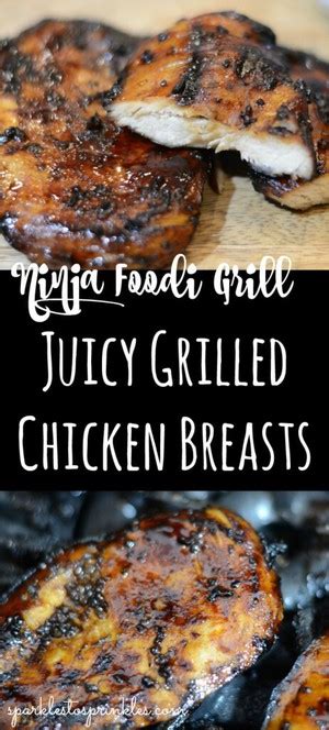 Ninja Foodi Grill Juicy Grilled Chicken Breasts | cataillon | Copy Me That