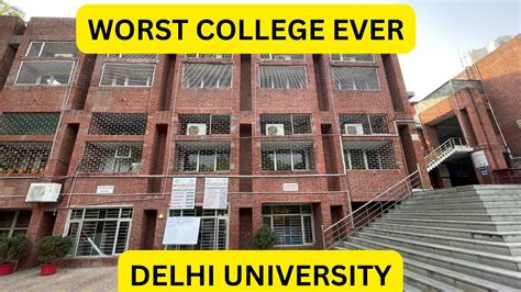 Worst College Of Delhi University Sumit Singh YouTube