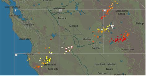 CA-SNF-September Lightning 2023 - Initial Attacks - Wildfire Intel