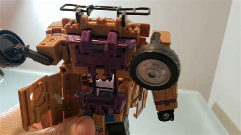 Transformers JinBao KO Oversized Warbotron Aka Bruticus Review Pt 3