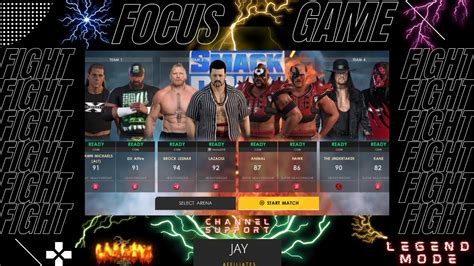 Wwe Game Match Wwe K Wwe K Man Tornado Tag Team Elimination