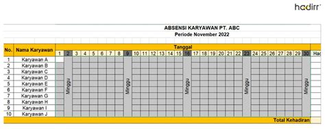 Tutorial Membuat Absensi Karyawan Excel Aplikasi Absensi Online Karyawan