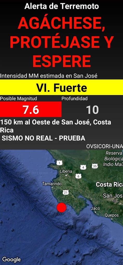 Ovsicori Presenta App De Alerta Temprana De Terremotos En Costa Rica