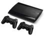 Console Ps Super Slim Gb Controles Jogos Cor Charcoal Black