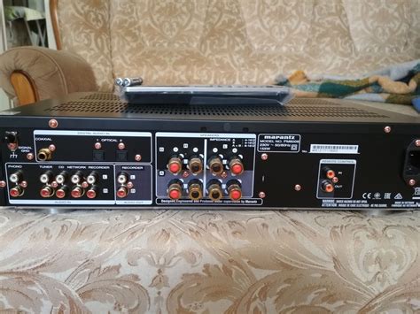 Усилитель со встроенным ЦАП Marantz PM6006 UK Edition.