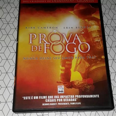 Dvd Prova De Fogo Original Shopee Brasil