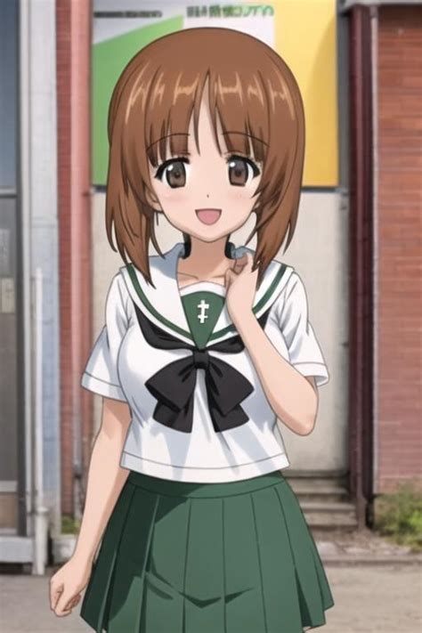 Ai Art Lora Model Miho Nishizumi Girls Und Panzer Pixai