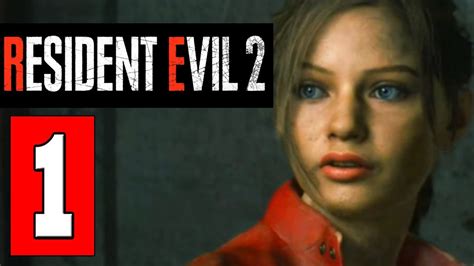 Resident Evil 2 Remake Gameplay Walkthrough Part 1 Lets Play Playthrough Ps4 Xbox 1 Pc Youtube