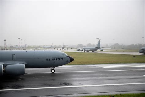 DVIDS Images 100th ARW KC 135s Conduct Elephant Walk During