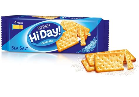 Купить Крекер HI DAY! с морской солью БКР 180г /25шт - ПАПИРУС
