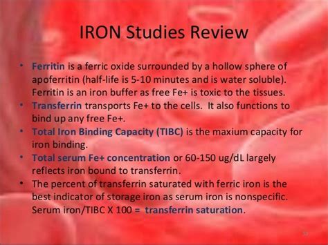 Iron Studies Interpretation Managementfreeloads