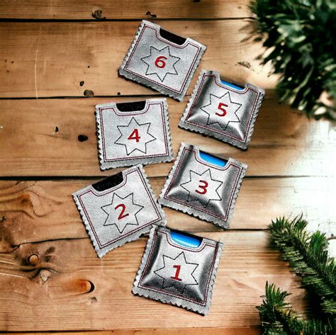 Stickdatei W Ith Adventskalender Stern Schokoladen H Llen