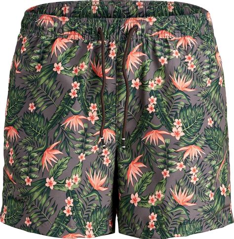 Jack Jones Cali Zwemshort Heren Zwembroek Maat S Mannen Groen