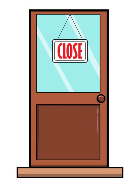 Close Door Clipart