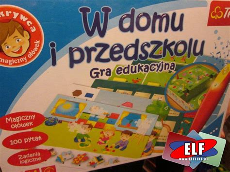 Gra Edukacyjna Na Wsi W Domku I Przedszkolu W Sklepie ELF