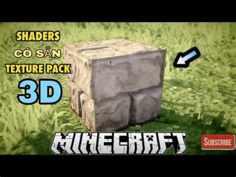 Shader có sẵn Texture pack 3D nước trong cỏ cây đung đưa siêu đẹp