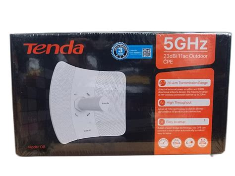 Tenda O8 5GHz Outdoor CPE Access Point 433 Mbps, Point To, 48% OFF
