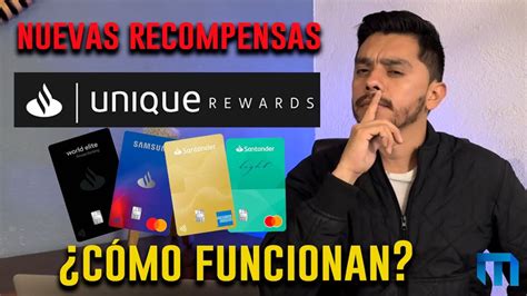 SANTANDER UNIQUE REWARDS BENEFICIOS YouTube