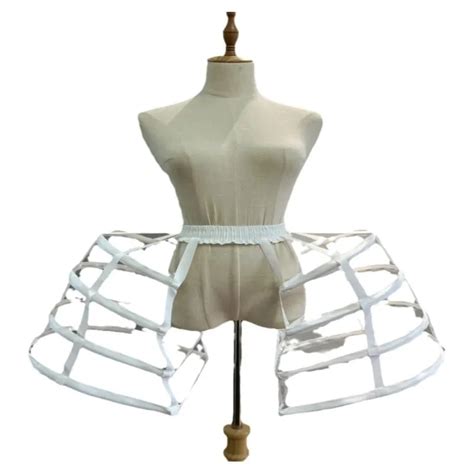 Women S Classic Rococo Crinoline Bustle Hollow Cage Pannier Hoops