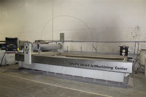 2003 Omax 80160 Waterjet Cutting System – FABTECH SOLUTIONS