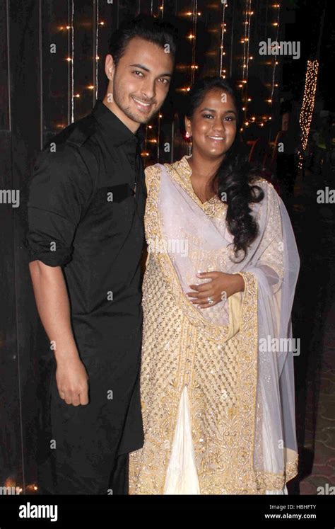 Salman Khan, Indian actor, sister Arpita Khan, husband Aayush Sharma ...