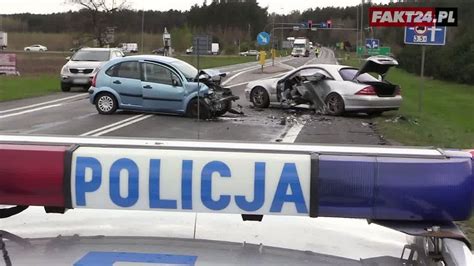 Pi A Tragiczny Wypadek Na Dk Jedna Osoba Nie Yje Ranne Dzieci