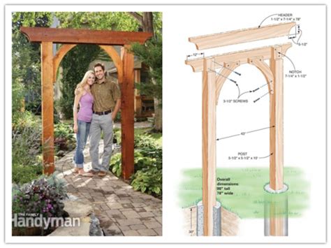 Step By Step Instructions To Build A Beautiful Diy Garden Arch Diy Tag