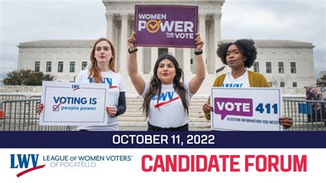 Lwv Pocatello Candidate Forum Oct 11 2022 Youtube