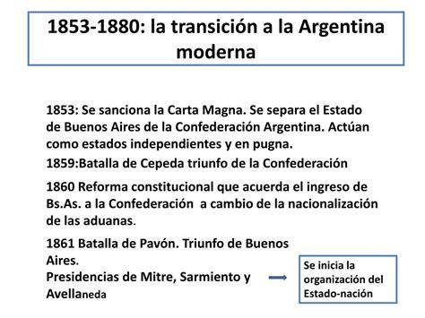 Ppt La Formacion Del Estado Nacional Powerpoint Presentation Free