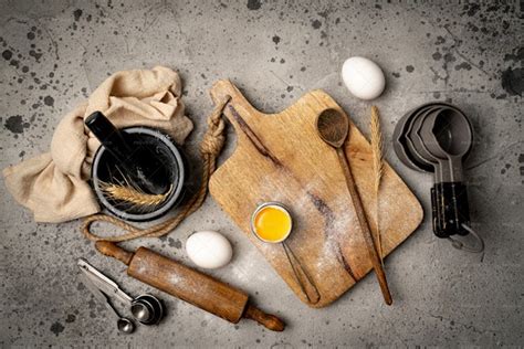 Baking Utensils And Ingredients - Stock Photos | Motion Array