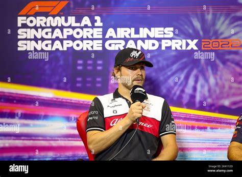 Singapur September Bottas Valtteri Fin Alfa Romeo F Team