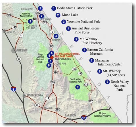 Map Of Gold Mining Districts Of Nevada, According To Nevada Bureau - Gold Prospecting Maps ...