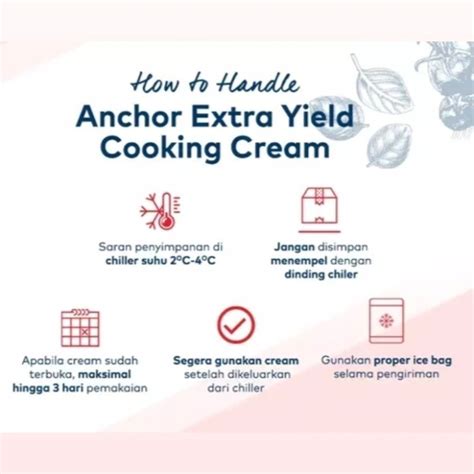 Jual Adlian Anchor Extra Yield Cooking Cream Liter Shopee Indonesia