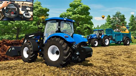 New Holland T T Farming Simulator Logitech G Gameplay