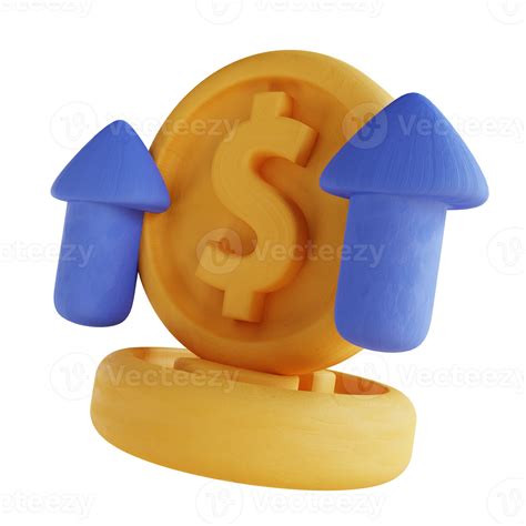 3D illustration money grow up 10842506 PNG