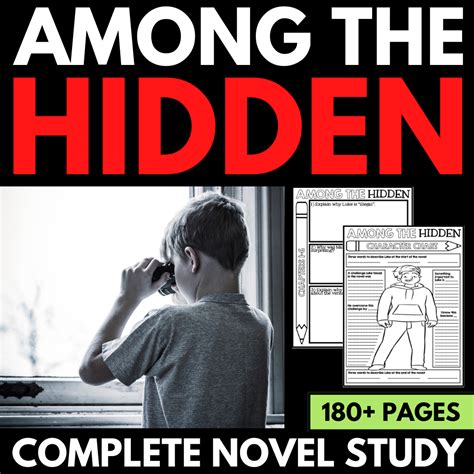 Among The Hidden Novel Study Comprehension Questions Activities