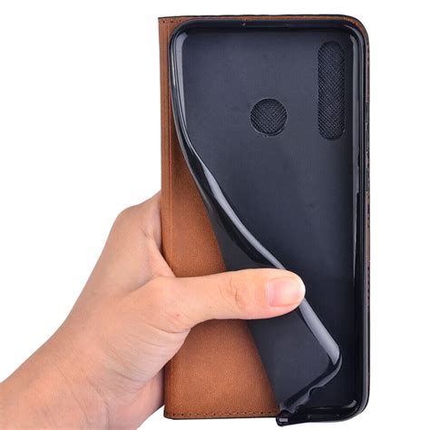 UK PU Leather Stand Phone Cover Case For Huawei P20 P30 P40 P Smart