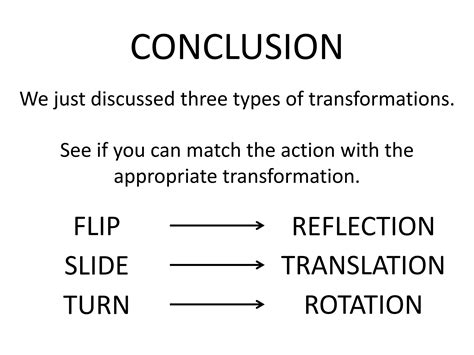 Translations Rotations Reflections And Dilations Ppt Free Download