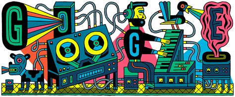 Celebrating the Studio for Electronic Music Doodle - Google Doodles